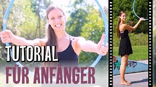 Hoopdance Tutorial 3 Tricks für Anfängerinnen [upl. by Whittemore]