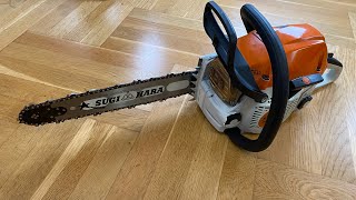 SugiHara StarTip Light 16 Chainsaw Bar Unboxing  Sina de ghidaj SugiHara Light 40 cm  Live 4k [upl. by Eisinger]