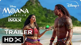 MOANA Live Action – TEASER TRAILER 2024 Dwayne Johnson Zendaya Movie  Disney [upl. by Teteak915]