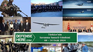 Türkiyenin savunma sanayii gündemi 08 – 14 Ocak 2024 [upl. by Frasco652]