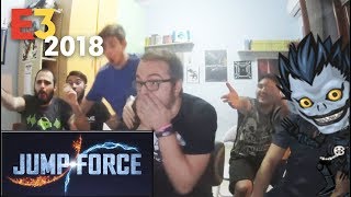 Jump Force LIVE Reaction  E3 2018 MICROSOFT [upl. by Freed66]