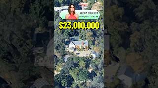 Sandra Bullock Homes In beverly Hills California Worth 23 Million sandrabullock celebrityhouse [upl. by Bish43]