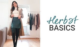 6 Herbst Basics die jede Frau im Schrank braucht  natashagibson [upl. by Sonitnatsnok]