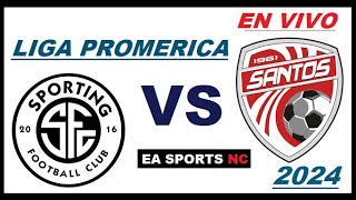 🔴Sporting San Jose vs Santos de Guapiles en vivo  Liga Apertura Costa Rica [upl. by Vivie383]