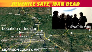 Juvenile Safe Man Dead Near St Cloud Minnesota [upl. by Rozele404]