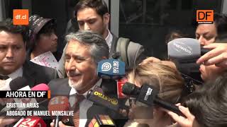 Defensa de Monsalve por audiencia “Se buscaba acceso a información y proteger secreto profesional” [upl. by Annahoj]