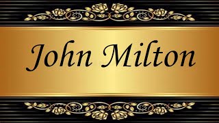 John Milton Audiobooks  Books  Free EBooks [upl. by Marder]