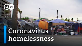 Coronavirus sparks surge in homelessness from the US to Africa  COVID Update [upl. by Akissej251]