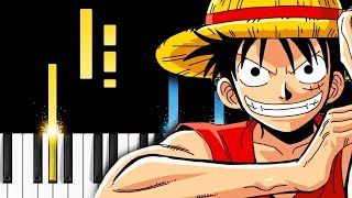 One Piece OP 16  Hands Up  Piano Tutorial [upl. by Riffle]