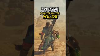 5 DETALLES ALUCINANTES de Monster Hunter WILDS 🔥 detallesalucinantes monsterhunterwilds gaming [upl. by Alta]