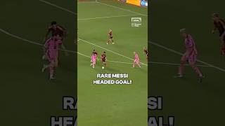 MESSI scores RARE HEADED GOAL for INTER MIAMI 💥 shorts football soccer [upl. by Anos668]