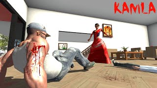 Franklin Fight Kamla in Indian Bike Driving 3D [upl. by Sirrot]