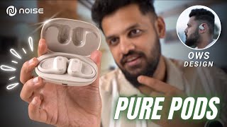 Noise Pure pods Indias Best Open Ear Wireless Buds  Unboxing amp Review  indoriexplorer [upl. by Adnuahsal932]