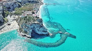 TROPEA ULTRA HD 4K CALABRIA Pizzo Calabro Capo Vaticano le migliori spiagge [upl. by Boorer773]