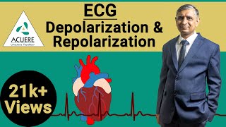 ECG Depolarization and Repolarization by DrShantanu Joshi [upl. by Eelessej155]