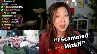 Fuslie admits she scammed Mizkif [upl. by Ottinger362]