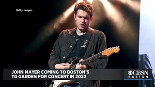 John Mayer Coming To Boston’s TD Garden For Concert In 2022 [upl. by Oys763]