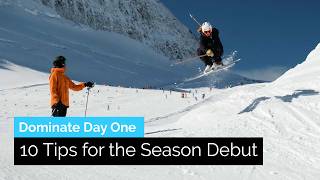 Dominate Day One 10 Tips for Freestyle Skiing Season Debut [upl. by Adieno]