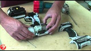 How to Repair the Leaf Spring on a Makita Power Drill [upl. by Uamak754]