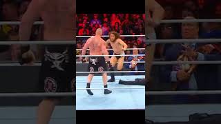 Brock Lesnar vs Daniel Bryan  Champion vs Champion MatchSurvivor Series 2018 [upl. by Nahtnoj]