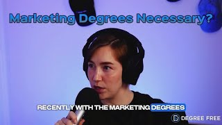 Marketing Jobs Dont Require a Degree [upl. by Mikahs]