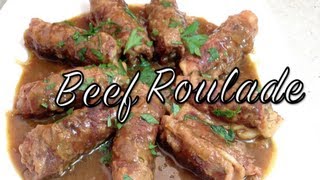 Beef Roulade Video Recipe cheekyricho [upl. by Ttevy]