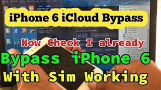 iPhone 6  iOS 1257  iCloud Bypass 2024 Wiht Sim Working  iPhone is Desible Connect To iTunes [upl. by Cherye830]