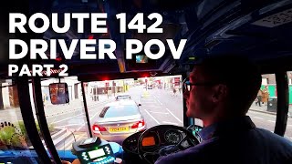 Drivers View — Route 142 Piccadilly to East Didsbury — Enviro 400 [upl. by Atteuqahc]