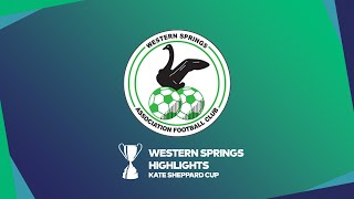 Western Springs  Road to the Kate Sheppard Cup Final 2024 [upl. by Canica]