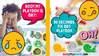 How to fix dry playdough [upl. by Inga]