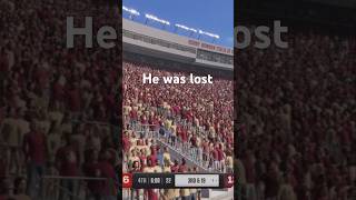 COLLEGE FOOTBALL IS A W viral fyp viral collegefootball gaming BenningtonTV [upl. by Annaerb33]