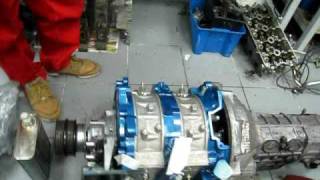 Mazda rx7 engine 13B Big Street Port Compression test part 2 [upl. by Judon]