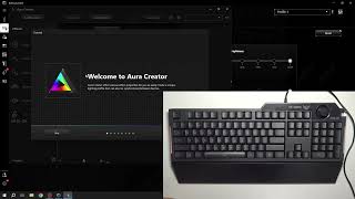 How to Manage Lighting of ASUS TUF Gaming K1 Keyboard via App [upl. by Ayekim39]