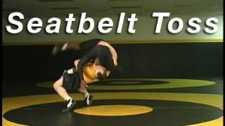 Single Leg Seatbelt Toss Cary Kolat Wrestling Moves [upl. by Monah254]