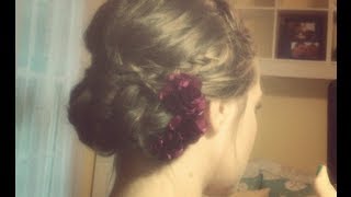 Easy Vintagey Updo [upl. by Htiek657]