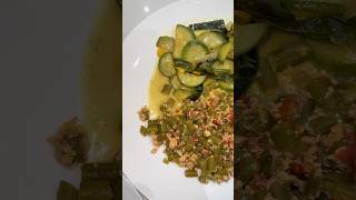 Cómo hacer sopa de papa ejotes guisados y calabazas con crema rajas y elote comida receta [upl. by Hermione]