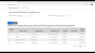 Cascaded Dropdown multiselect list with filters using PartialViews Aspnetcore Cascaded multiselect [upl. by Novhaj]