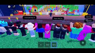 Barney Roblox Live Part 1 🤩🎉🌈 [upl. by Ibbor]