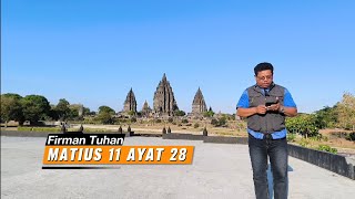 Firman Tuhan Matius 11 Ayat 28 [upl. by Kunin]