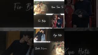 milte nahi 🎧 lyrics song video ❤ SHORTS [upl. by Puiia169]