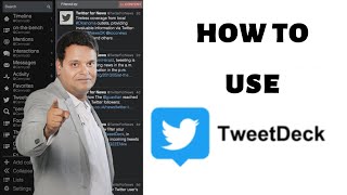 Tweetdeck Tutorial Beginners  Social Media Monitoring  Twitter Tools [upl. by Hannad]