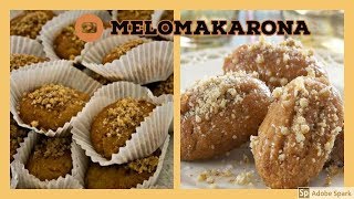 Best Melomakarona  Honey Dipped Orange amp Spice Cookies  Part 1 [upl. by Aonian989]