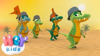 Oh the crocodile 🐊 Crocodile song for kids  HeyKids Nursery Rhymes  Animaj Kids [upl. by Hallagan]