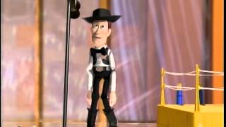 Woody Buzz Lightyear and Jessie Present Best Animated Short  72nd Oscars 2000 [upl. by Nevear51]