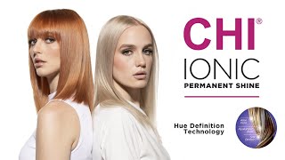 Revolutionary CHI Ionic Permanent Shine Hair Color  First AmmoniaFree Formula with Hyaluronic Acid [upl. by Hanser854]