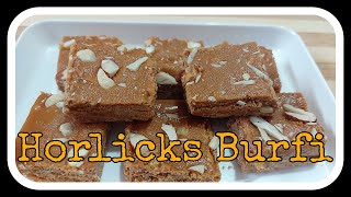 Horlicks Burfi  Ghee Horlicks Burfi  Yummy Home Made Horlicks Burfi [upl. by Ballman]