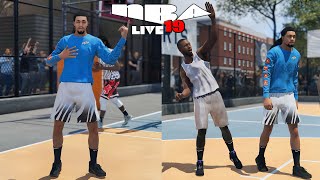 NBA LIVE 19  STREETS WORLD TOUR  BACKCOURT DEFENDER MAKES IT EAZIE [upl. by Pontias582]