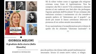 GOVERNO MELONI LA MIA INTERVISTA A FRIEDRICH NIETZSCHE 😊 [upl. by Hamirak]