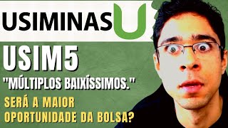 USIM5 Vale a pena investir USIM5 está barata Porque USIM5 caiu tanto Análise da Usiminas USIM5 [upl. by Ggerg]