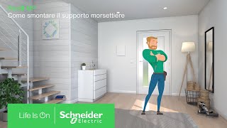 Resi9 MP come smontare il supporto morsettiere  Schneider Electric Italia [upl. by Enila]